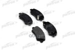 Колодки тормозные дисковые перед. HYUNDAI: SOLARIS IV 10-&gt;, KIA: RIO III 11-&gt; PATRON арт. PBP7002