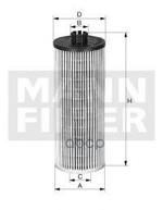 Фильтр масляный BMW 116-120 F70 24-, X1 F48/U11, MINI III/IV MANN-FILTER арт. HU6015ZKIT