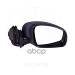 Зеркало правое SKODA Fabia (10-) (эл. обогр.) NSP арт. NSP085J1857508E
