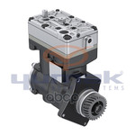 Компрессор воздушный 2-х цилиндровый MB (Actros/Antos/Arocs/Axor, OM457LA) Yumak арт. 0104173