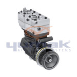 Компрессор воздушный 2-х цилиндровый DAF (с шестернёй) (CF85/XF105) Wabco Yumak арт. 0105097