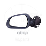 Зеркало левое SKODA Octavia A5 (10-) (эл., обогр., повт.) (в сборе с крышкой) NSP арт. NSP081Z1857507M