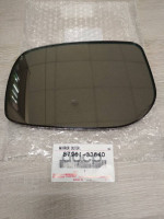 Стекло зеркала электрического левого TOYOTA арт. 8796133640