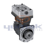 Компрессор воздушный 2-х цилиндровый (с шестерней) SCANIA (4/P/G/R/T/F/K/N) Knorr-Bremse Yumak арт. 010407410