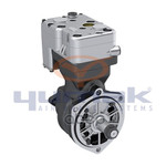 Компрессор воздушный одноцилиндровый Cursor Stralis 440S40, лева резьба на валу Yumak арт. 0106025