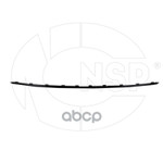 Накладка бампера NSP арт. NSP086RF853835