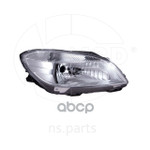 Фара SKODA Fabia (11-15),Roomster (11-15) правая NSP NSP арт. NSP085J1941018C