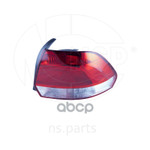Фонарь задний правый VOLKSWAGEN Polo sedan (-15) (без платы) NSP арт. NSP086RU945112D