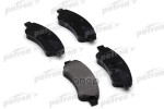 Колодки тормозные дисковые передн CITROEN: BERLINGO 05-, BERLINGO фургон 05-, XSARA 97-05, XSARA Break 97-05, XSARA PICASSO 05-, XSARA купе 98-05, PEU PATRON арт. PBP1399