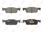 Колодки тормозные передние! Renault Clio IV/Logan II/Sandero II 12&gt; LYNXauto арт. BD6325