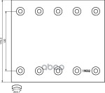 Накладки тормозные барабанные 420x180x18 mm (80 отв.: 8x15 / 93251) прицепы ACERBI / BATTAGLINO / BPW / CARDI / CODER / FRANCHIN / FRUEHAUF / GORICA / Textar арт. 1903234