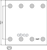 Накладки тормозные,19477 19478 STD T099 Textar арт. 1947706
