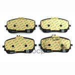 КОМПЛЕКТ КОЛОДОК ТОРМОЗНЫХ 4ШТ ПЕРЕД MERCEDES-BENZ арт. A0004206803