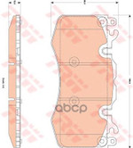 Тормозные колодки TRW арт. GDB1834