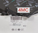 Колодки тормозные передние к-кт VAG арт. 2H0698151A