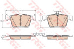 Колодки тормозные AUDI A3/SKODA KODIAQ/VW GOLF/PASSAT/TIGUAN 12- задние TRW арт. GDB1957