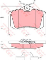 Тормозные колодки TRW арт. GDB1328