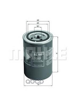 DIESEL FILTER (SPIN-ON) Mahle/Knecht арт. KC94