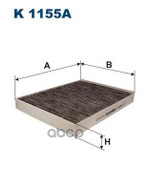 Фильтр салонный FILTRON VW PORSCHE CUK2842 Filtron арт. K1155A