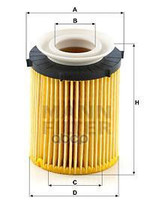 Фильтр масляный|/MERCEDES-BENZ A-Klasse (W176) 12- MANN-FILTER арт. HU7116Z