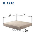 Фильтр  салонный  LEXUS  IS  II,  TOYOTA  Yaris/Avensis/ Filtron арт. K1210