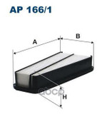 Фильтр  воздушный Filtron арт. AP1661