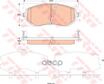Тормозные колодки передние TRW арт. GDB3519