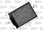 FILTER ASSY, CABIN AIR Valeo арт. 715539