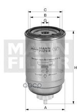 DIESEL FILTER (SPIN-ON) MANN-FILTER арт. WK842