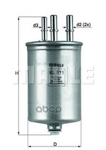 Фильтр топливный Land Rover 2,7TD 04- Mahle/Knecht арт. KL506
