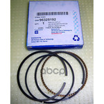 Кольца поршневые (STD) GENERAL MOTORS арт. 96325192