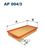 Фильтр воздушный Audi Q7, VW Touareg, Porsche 02&gt; Filtron арт. AP0043