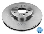 Диск тормозной передний BMW X3(E83)/X5(E53) 00-07 /Vent D=332mm MEYLE Meyle арт. 3155210019