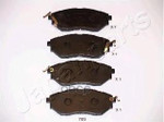 Колодки дисковые передние  SubaruegacyOutback 2.53.0i 03&gt; Japanparts арт. PA709AF