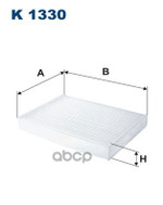 ФИЛЬТРЫ  САЛОНА  FILTRON Filtron арт. K1330