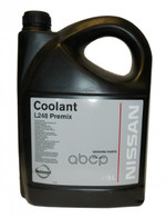 Антифриз NISSAN Coolant L248 Premix зелёный - 5 литров EU Европа NISSAN арт. KE90299945
