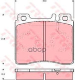 КОЛОДКИ ТОРМОЗНЫЕ ДИСКОВЫЕ TRW арт. GDB113