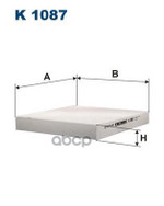 Фильтр,  воздух  во  внутренном  пространстве Filtron арт. K1087