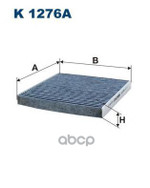 Фильтр, воздух во внутренном пространстве Filtron арт. K1276A