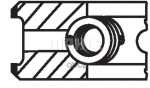 Кольца поршневые| комплект на 1 поршень d123 3.5x3x4/1 6x ЯМЗ-650 УРАЛ/RVI Premium-385⁄400 Mahle/Knecht арт. 20959N0