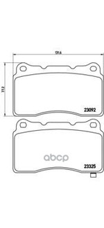 PAD KIT F SUBARU арт. 26296FE100