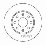 Диск тормозной передний вентилируемый GENERAL MOTORS арт. 96471274