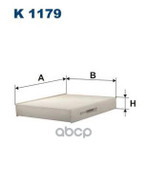 FILTER ASSY, CABIN AIR Filtron арт. K11792X