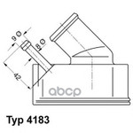 ТЕРМОСТАТ OPL OMEGA B 2,0 16V Wahler арт. 418392D