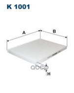 Фильтр,  воздух  во  внутренном  пространстве Filtron арт. K1001