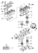 Ремкомплект магнитного клапана Wabco арт. 4729000092