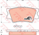 Тормозные колодки TRW арт. GDB3426