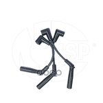 Провода высоковольтные DAEWOO Matiz(к-кт, силикон) NSP арт. NSPRS73N26