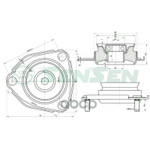 Опора амортизационной стойки Sensen арт. M61148