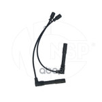 Провода высоковольтные VW Golf IV,Passat AUDI A4,A6 (к-кт 2шт, силикон) NSP арт. NSPRS73N13